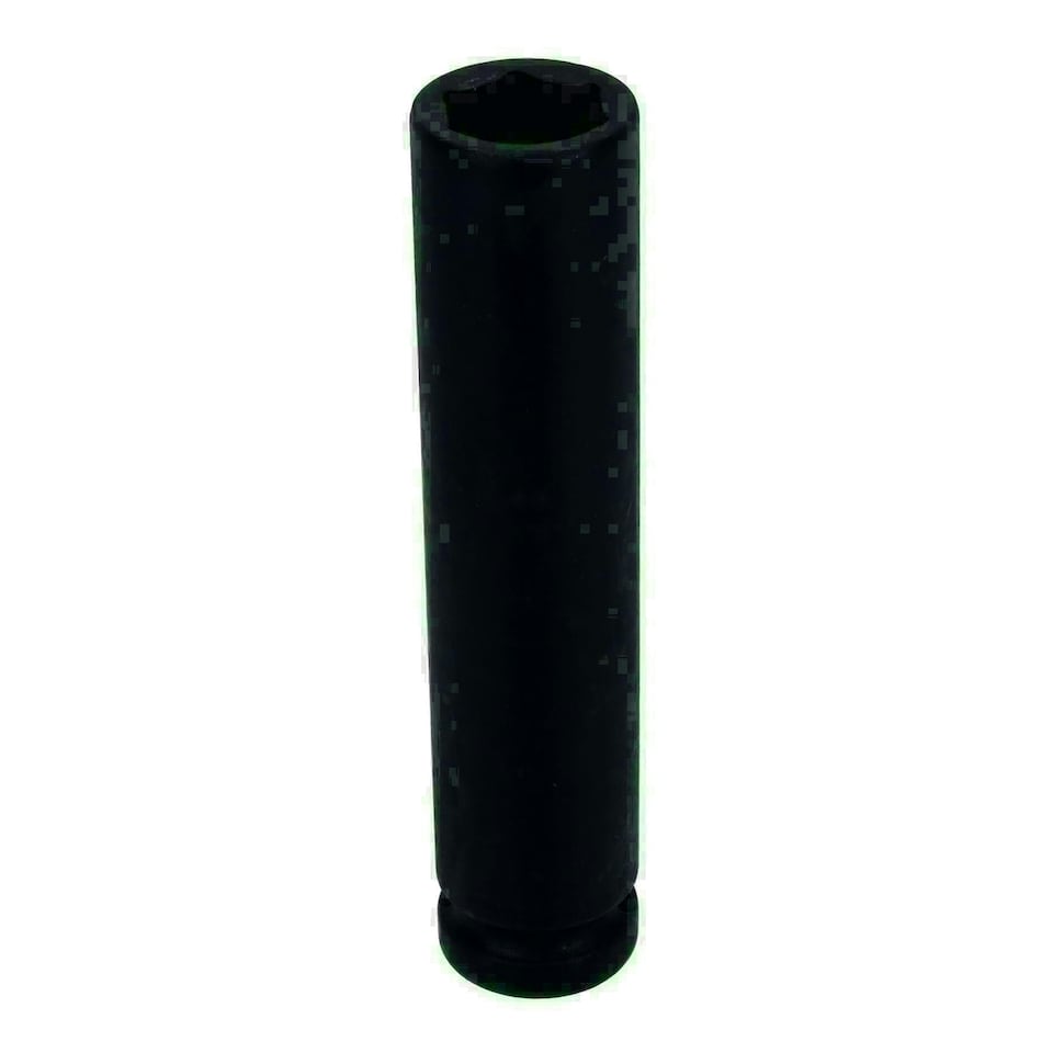 image 1 of 17mm Extra Deep Long Metric MM Impact Socket 1/2" Drive 6 Sided Single Hex