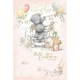 image 1 of Bear On Steps Lots of Love Birthday Card