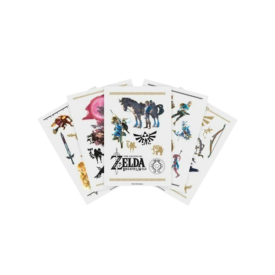 image 1 of The Legend Of Zelda Tech Stickers - Multicoloured - One Size