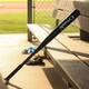 image 3 of 34" Heavy Duty Metal Baseball Bat Rounder Softball Pole Stick Stainless Steel Black
