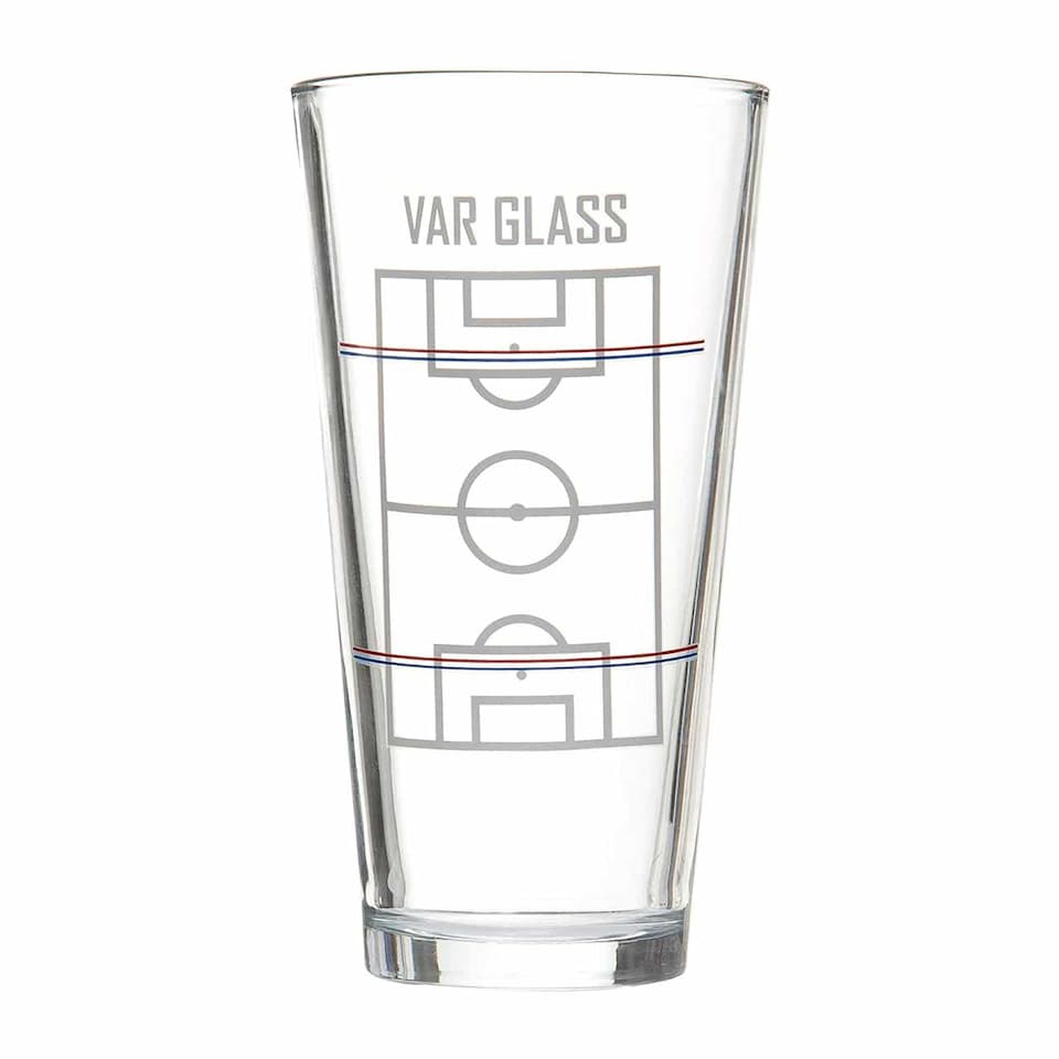 image 1 of VAR Beer Glass Drinking Game - The Ultimate Beer Glass Drinking Game: Test Your Skills and Embrace the Chaos of VAR! | Red | 1