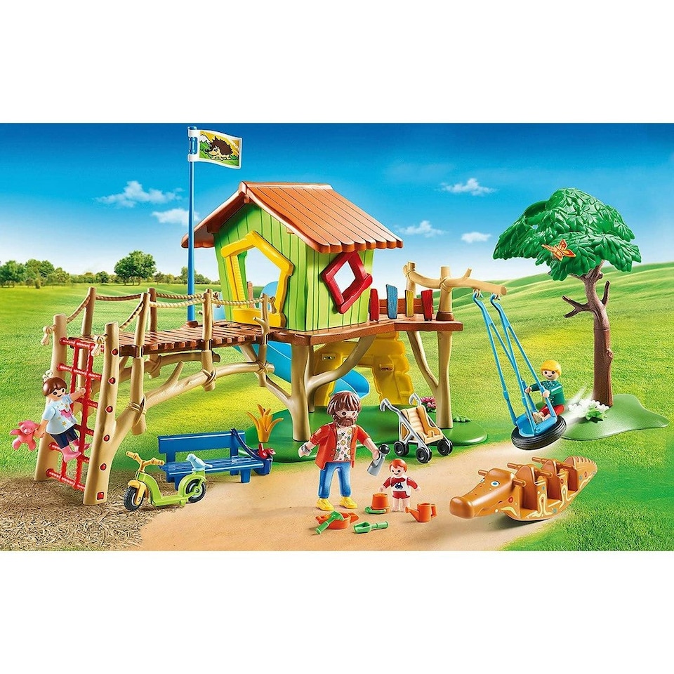 image 1 of Playmobil 70281 City Life Pre-School Adventure Playground
