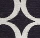image 2 of Geometric O Chenille 45cm x 45cm Black Cushion Set of 4 | Black | Cream | 45cm x 45cm x 10cm | 4