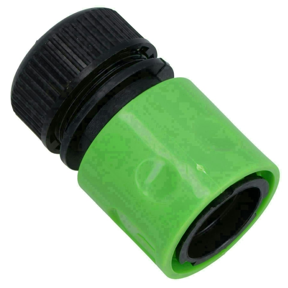 image 1 of 1/2" Quick Release Garden Hose Female Pipe Adapter With Stop Lock Fitting 2 Pack