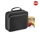 image 1 of Quadra Lunch Cooler Bag (Pack of 2) - Black - One Size