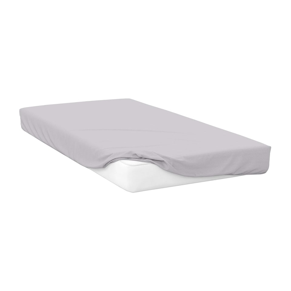 Belledorm Polycotton Extra Deep Fitted Sheet - Cloud Grey - King