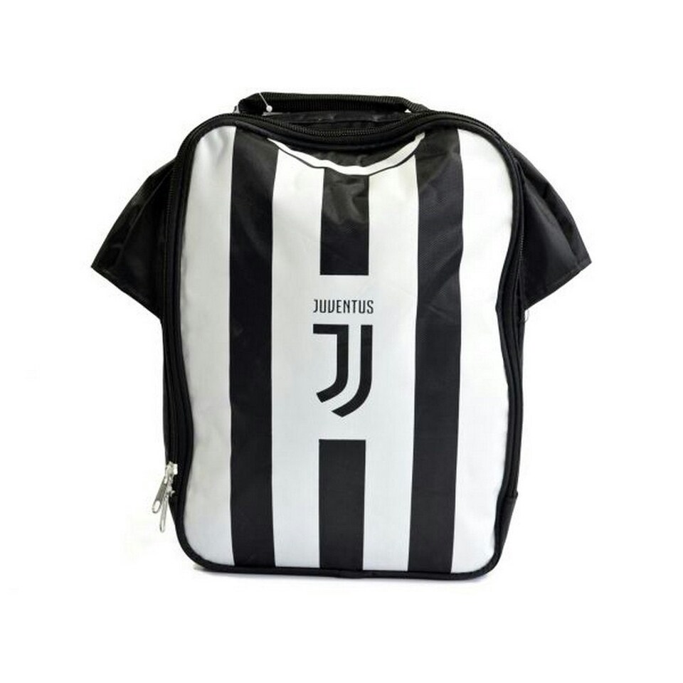 image 1 of Juventus FC Kit Design Lunch Bag - black/white - One Size