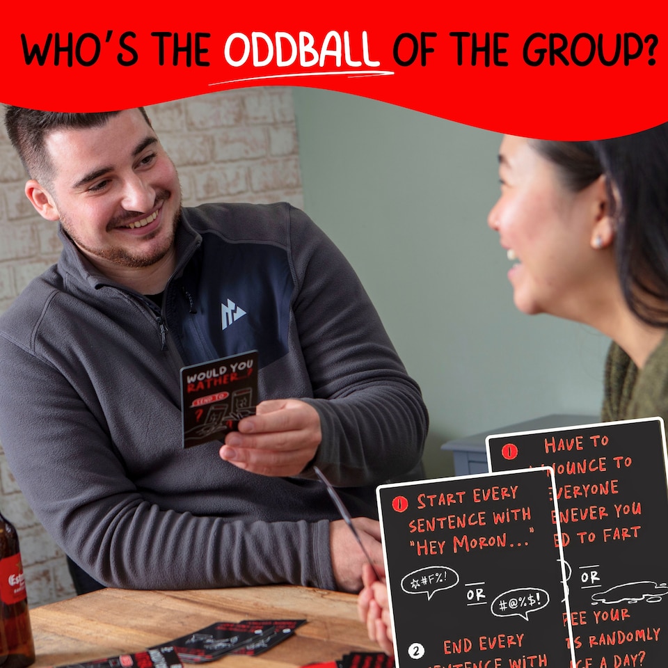 image 1 of Would You Rather Card Game - Adult Party Games