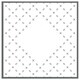 image 3 of Crosses & diamonds (Picture Frame) Brown | L