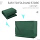 image 6 of Outsunny Large Outdoor Swing Chair Cover  Garden Furniture Protector | Green | Green | 240cm x 133cm x 185cm
