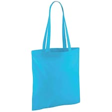 Westford Mill Bag For Life Long Handle Tote Bag - Surf Blue - One Size Blue