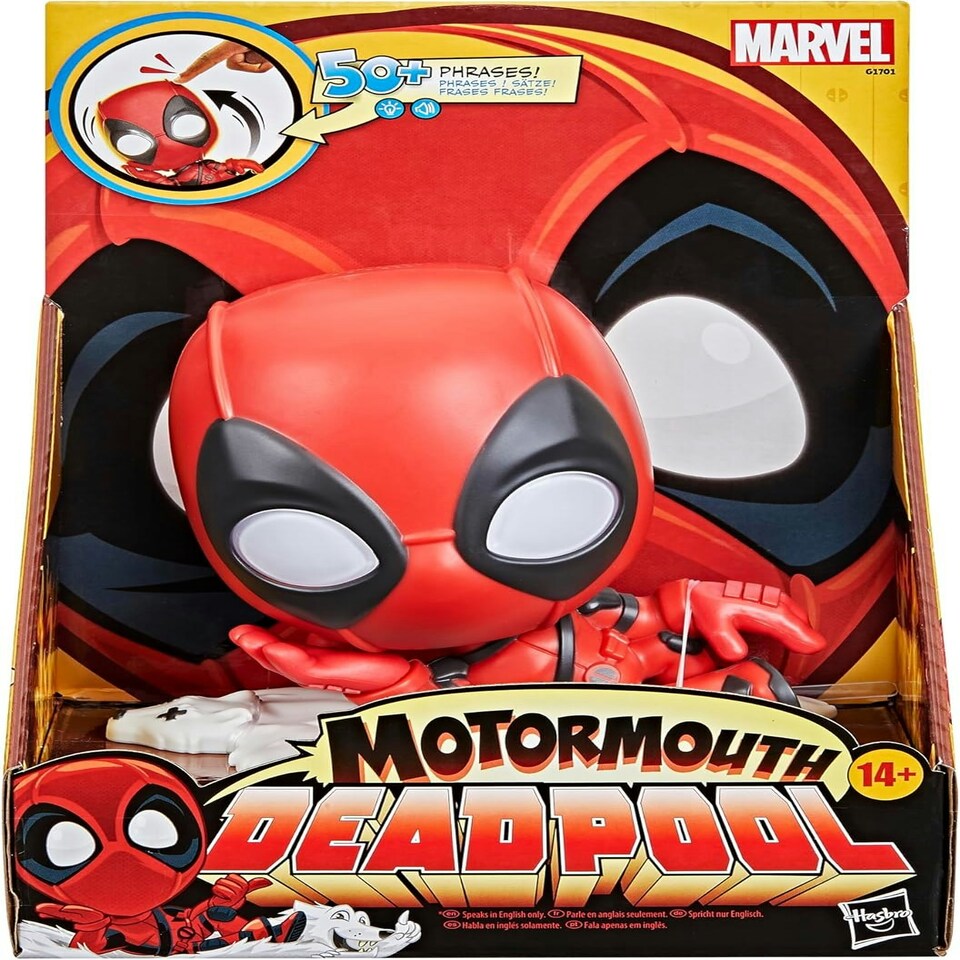 image 1 of Marvel - MotorMouth Deadpool Electronic Toy