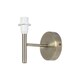 image 2 of Set of 2 Brea - Antique Brass Wall Light Fittings Only Bronze