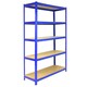 image 2 of 3 x T-Rax 1200mm x 450mm x 1800mm Blue Blue