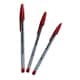 image 3 of Box of 50 Red Ballpoint Pens Smooth Glide by Janrax