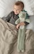 image 3 of Green Dinosaur Long Hot Water Bottle 1L | Plush Dinosaur Hot Water Bottle with Soft Faux Fur Cover | Long Heat Therapy Bottle for Bedtime Comfort