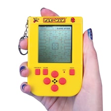 PAC-MAN Mini Arcade Keychain LCD Handheld Game with Original Sounds