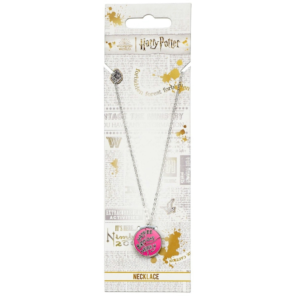 image 1 of Harry Potter Happee Birthdae Harry Cake Necklace