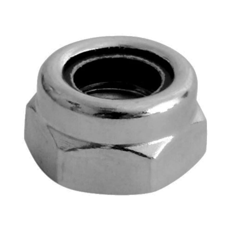 Timco - Nylon Nuts - Type T - A2 Stainless Steel (Size M10 - 10 Pieces)