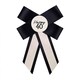 image 1 of Happy 40th Birthday Cream & Black Elegant Milestone Rosette Pin Badge 17cm