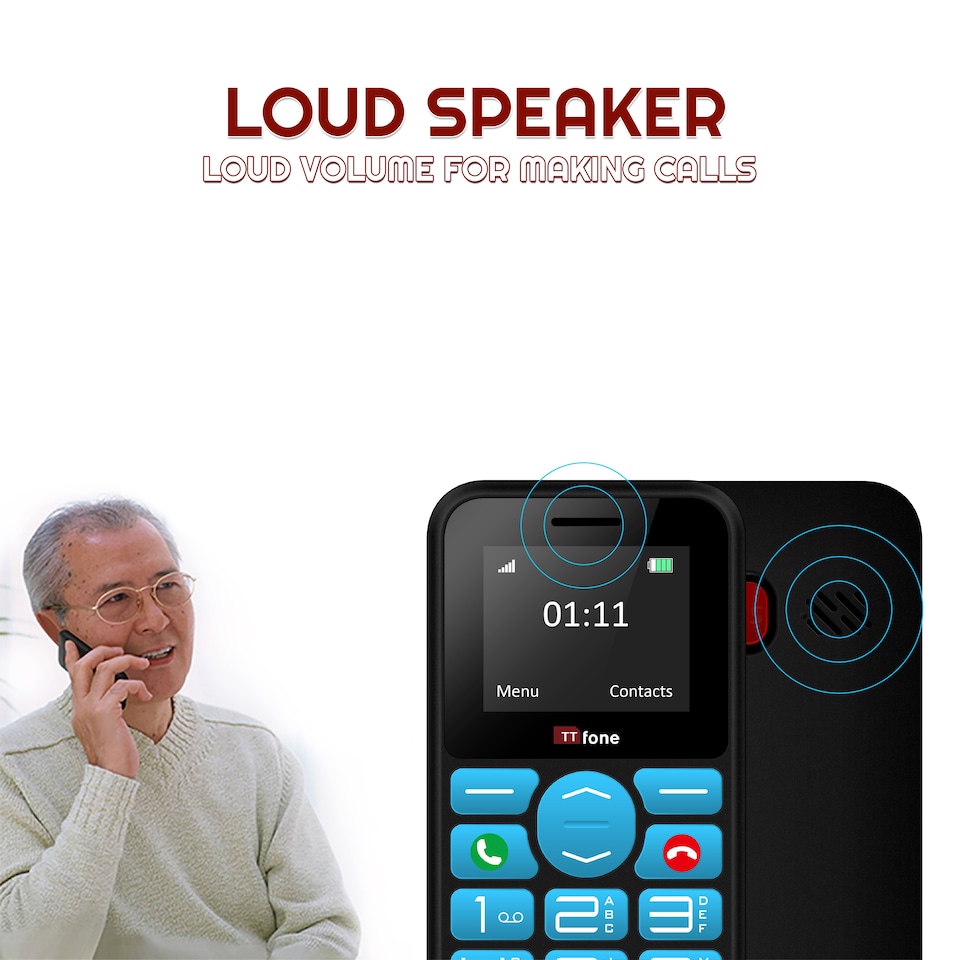 image 1 of TTfone TT190 Mobile Phone - EE Pay as you go