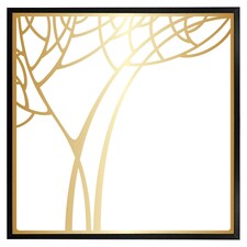 Golden tree (Picture Frame) Black | XL