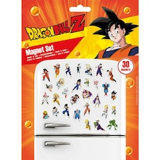 Dragon Ball Z Characters Fridge Magnet Set - Multicoloured - One Size