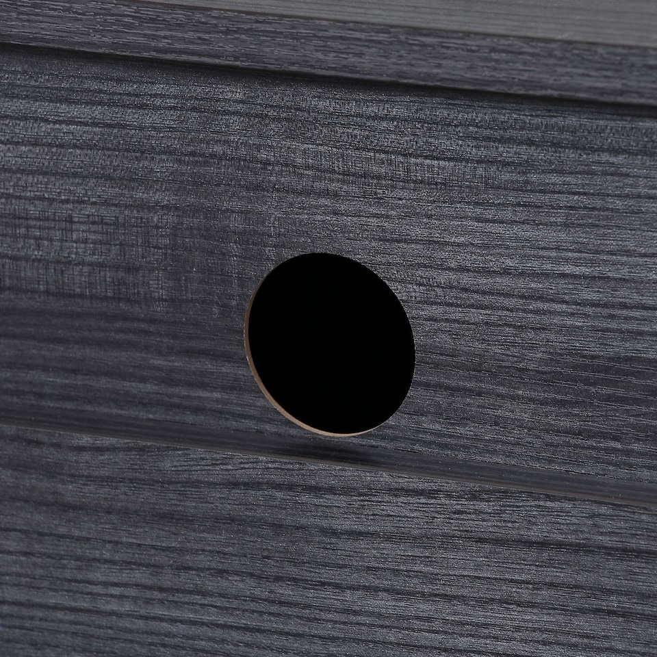 image 1 of HOMCOM 160cm High Gloss Floating TV Unit Stand for TVs up to 70 , Wall Mounted TV Cabinet with Storage Cupboards, Grey and Black