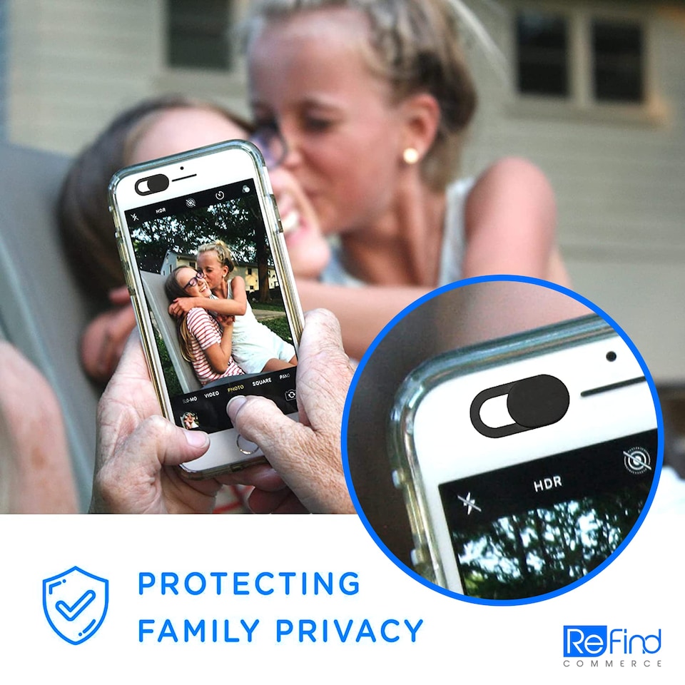 image 1 of 25pcs Camera Cover Slide Blocker Webcam Protector for PC & iPhone