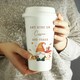 image 3 of Personalised Autumn Gonk Travel Cup | White | 1