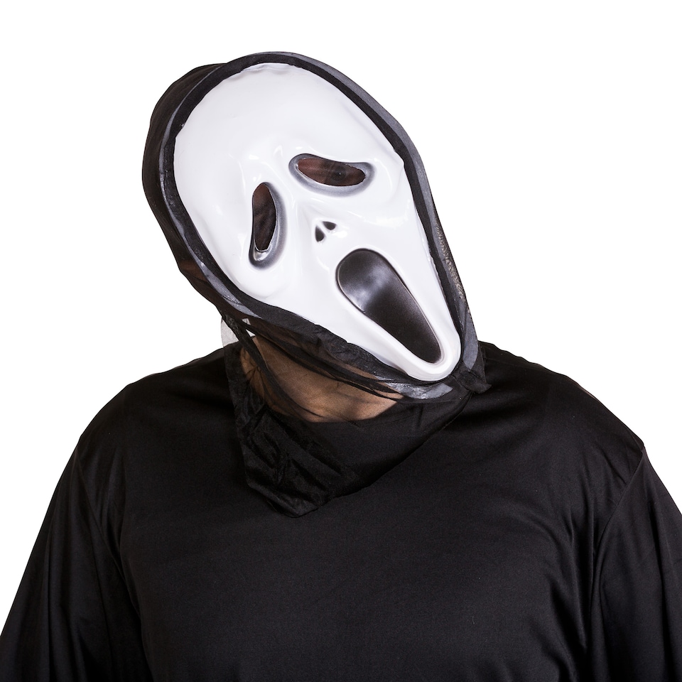 image 1 of Mens Costume scare Halloween | Black | black | M | 1