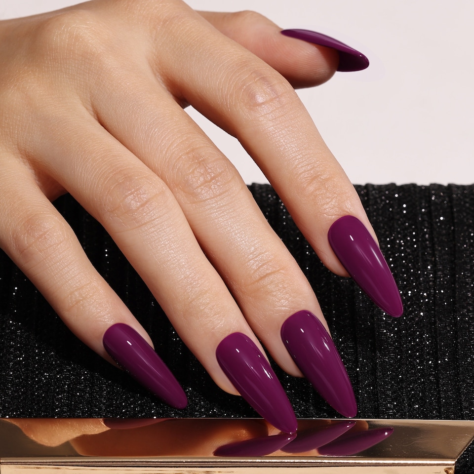 image 1 of Bluesky Purple Gel Polish - Lionheart Lacquer 10ml | Purple | Lionheart Lacquer | 10[en_GB] milliliter