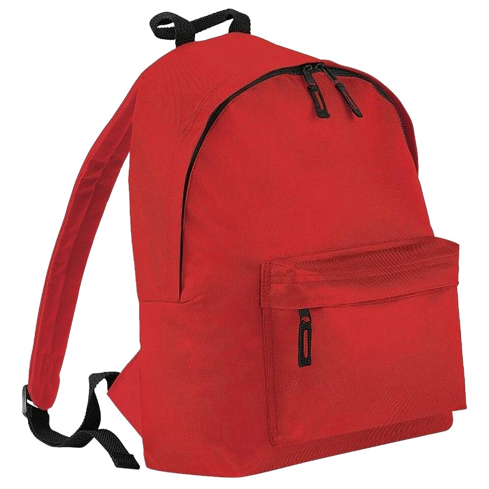 image 1 of Bagbase Junior Fashion Backpack / Rucksack (14 Litres) - Bright Red - One Size