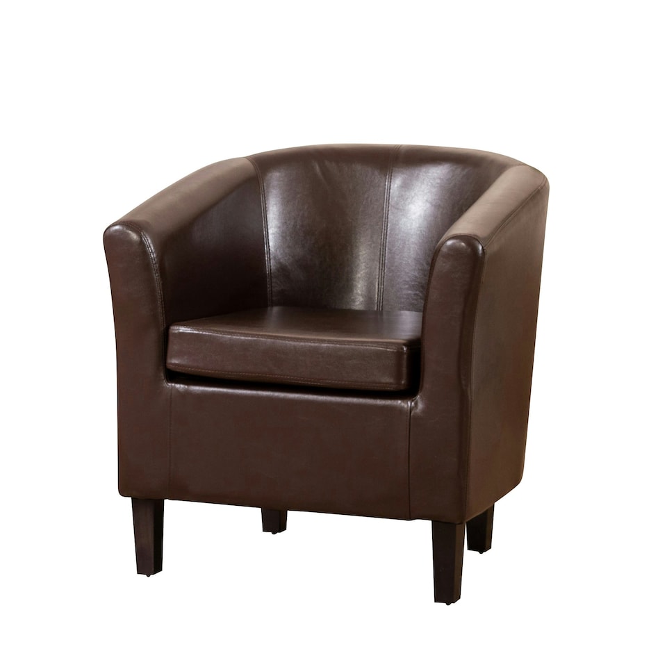 image 1 of Meriden Tub Chair - Brown