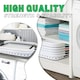 image 7 of Marco Paul  Collapsible Laundry Basket Folding Pop Up Washing Bin Clothes Storage White