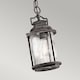 image 4 of Ashland Bay 1 Light Small Outdoor Ceiling Chain Lantern Zinc IP44, E27