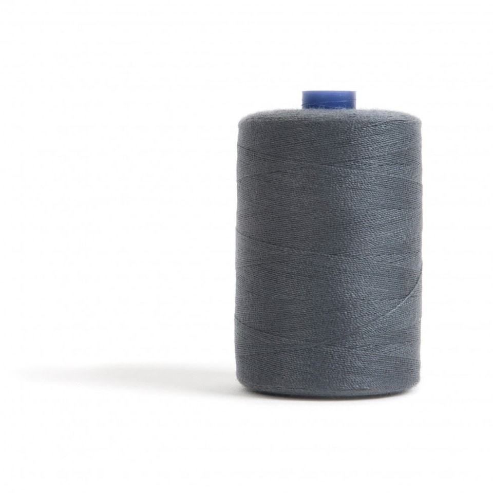 Hemline Dark Grey Polyester Sewing Thread (Value Pack) For Dressmaking - per pack of 5