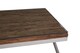 image 4 of Interiors by Premier Natural Wood Coffee Table With Cross Base Design, Rectangular Wooden Table For Livingroom, Solid Mango Wood | Brown