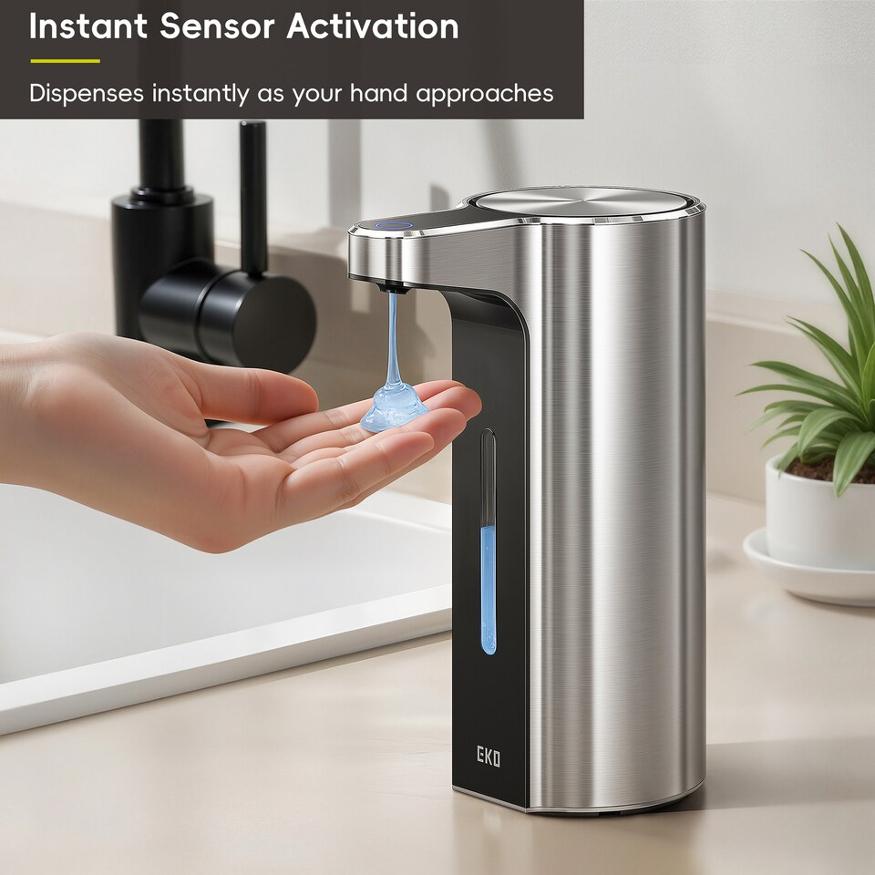 image 1 of Aroma Pro Smart Soap Dispenser Stainless Steel | Silver | Stainless Steel