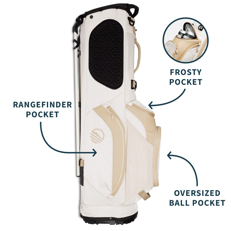 image 1 of Ryder Golf Bag - Toasted Almond
