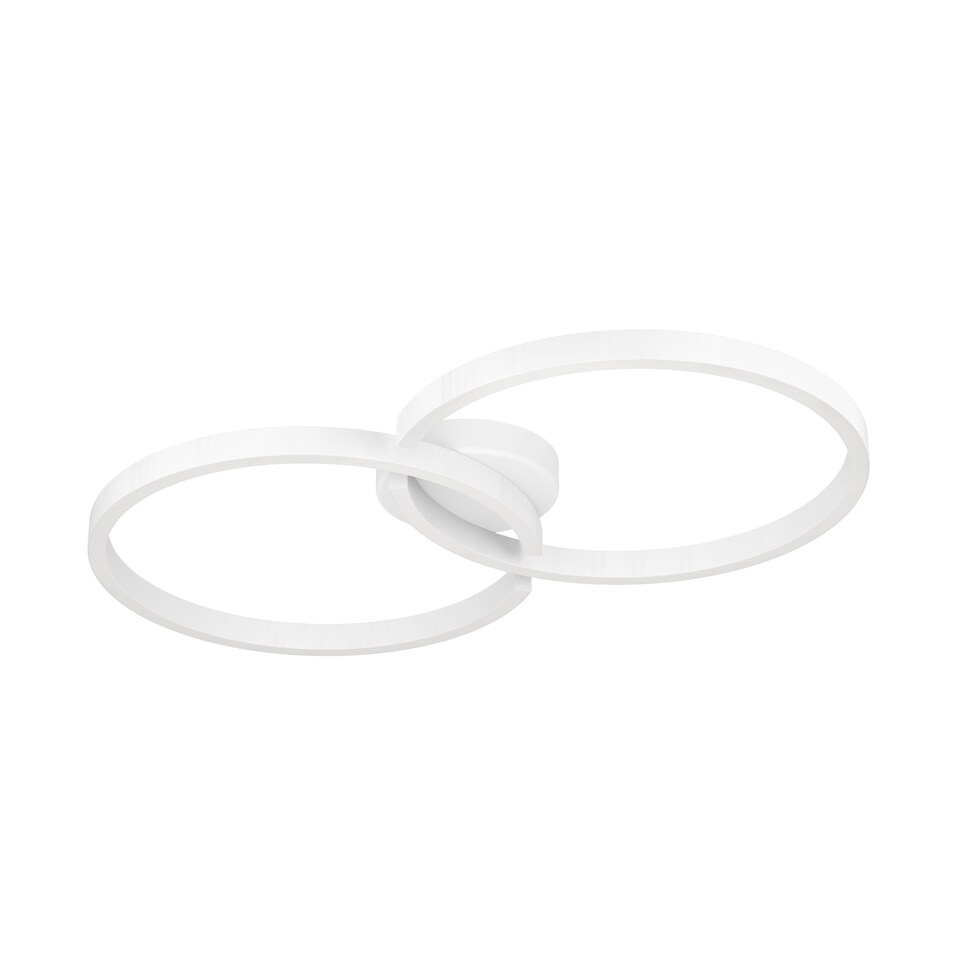 image 1 of EGLO Amandolo White LED Aluminium & Steel Ceiling Light