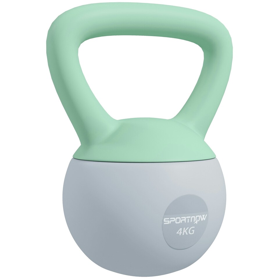 image 1 of SPORTNOW Kettlebell with Soft Body and Non-Slip Handle