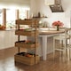 image 9 of Outsunny Raised Garden Bed Wooden Plant Stand Orange