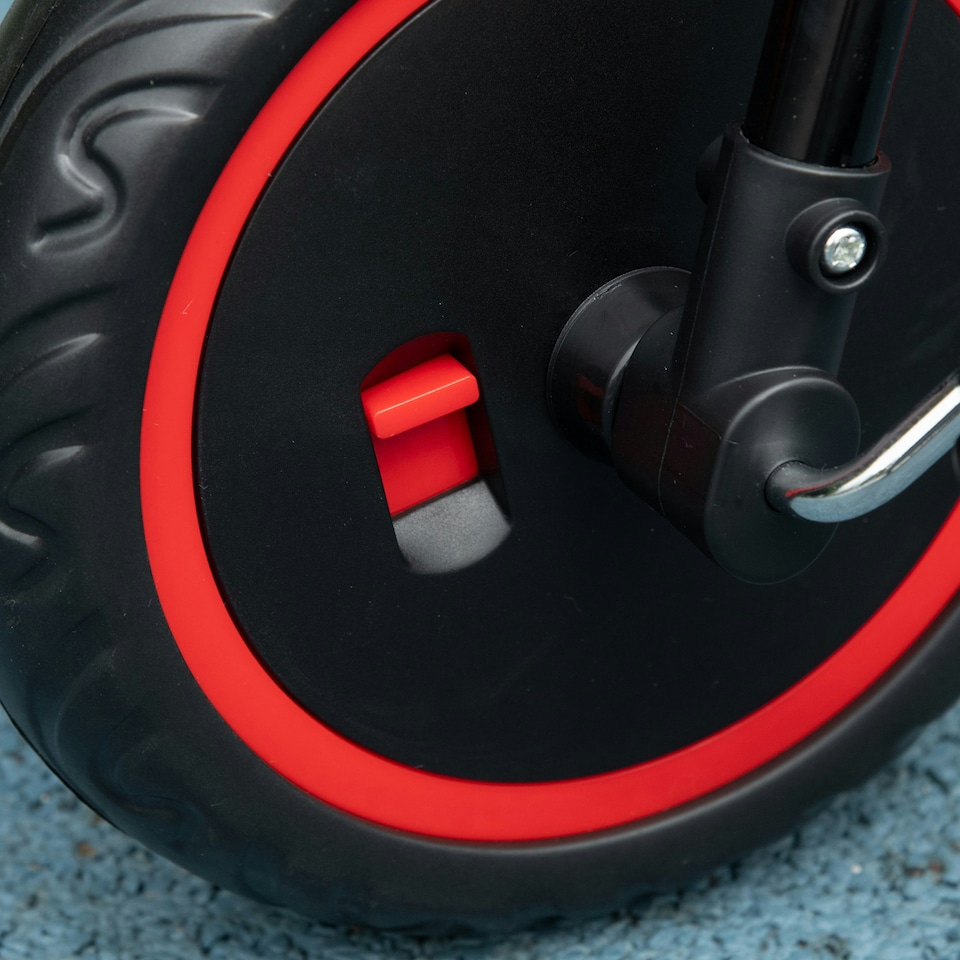 image 1 of AIYAPLAY Kids Trike for 2 to 5 Years with Adjustable Seat, Baskets, Red