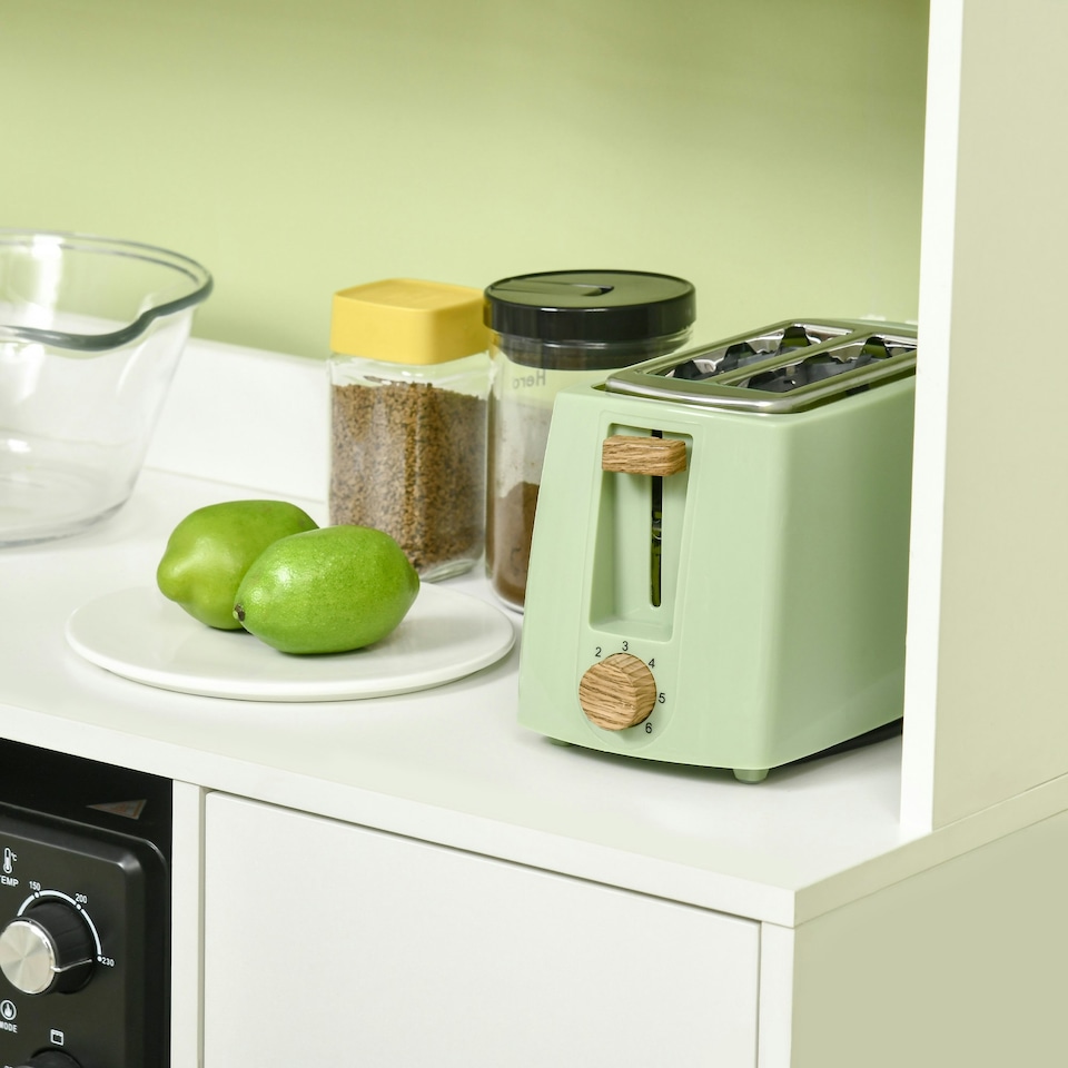 image 1 of HOMCOM Freestanding Kitchen Storage Cabinet Cupboards Adjustable Shelves White