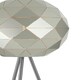 image 3 of Interiors by Premier Silver Finish Floor Lamp Silver