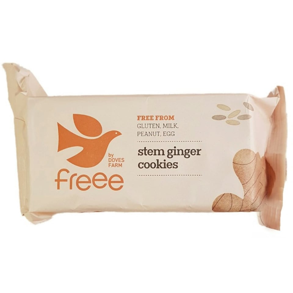 Organic Gluten Free Stem Ginger Cookies 150g (Freee by Doves Farm)