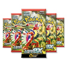 Pokemon Cards Scarlet Ex Booster Bundle x 5 Pokemon Packs Korean Scarlet and Violet Base Set - TCYM Import