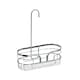 image 5 of Showerdrape Dante Chrome Mini Shower Caddy | Silver | 1