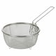 image 6 of 24cm 9 Non-Stick Chip Pan Deep Fat Fryer Cooking Pot with Frying Basket and Lid Set | Brown | 1